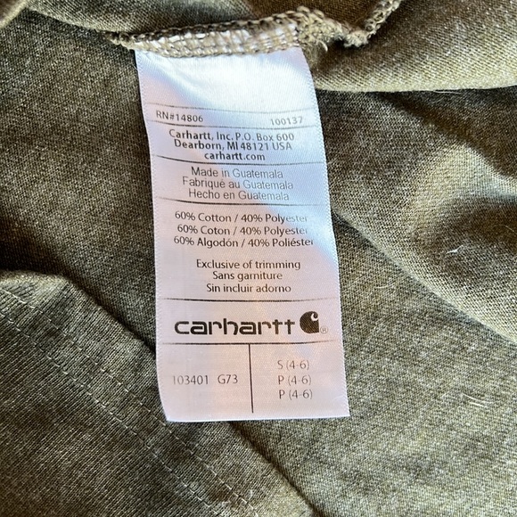 Carhartt loose fit long sleeve crew neck t shirt - Picture 6 of 6